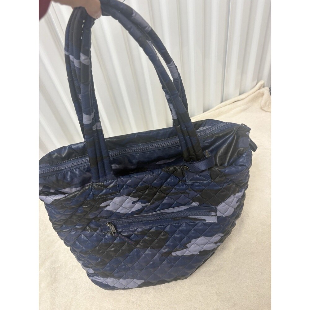 Oliver Thomas Wingwoman Tote Bag blue camo camouflage 18x12 hidden stash